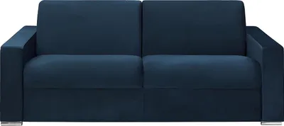 Produktbild von Vente-unique 4905451341374, Sofabett, Wohnzimmer, Blau, 4 Sitz(e), Stoff, Stoff