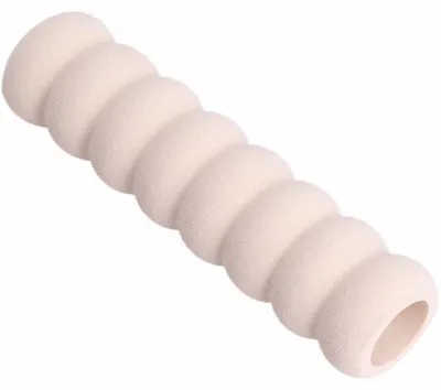Obrázok produktu pre Bezpečnostná zarážka na kľučky dverí alebo okien, detská poistka, béžová, penová
