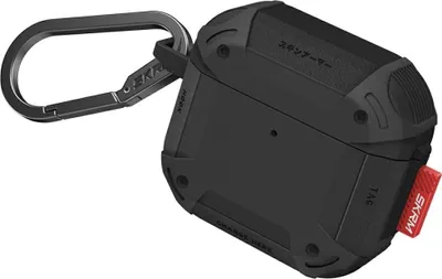 Produktbild von Skinarma Mecha Ce Case Für Airpods 4 Schwarz