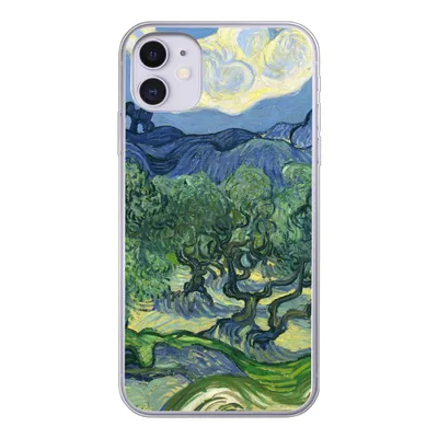 Produktbild von MuchoWow® Handyhülle Schutzhülle Hülle für iPhone 11 Die Olivenbäume - Vincent van Gogh Silikon Softcase Handy Hülle - Handytasche