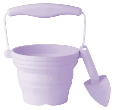 Produktbild von Scrunch Saattopf Spielzeug Schaufel helllila für Outdoor-Spaß