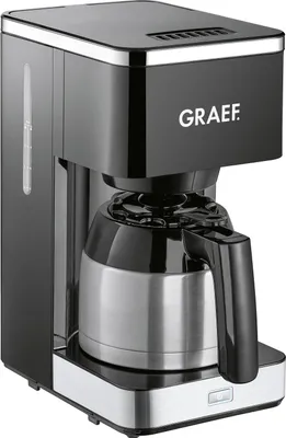 Produktbild von GRAEF FK412EU Thermo-Kaffeemaschine 8-12 Tassen Kunststoff schwarz