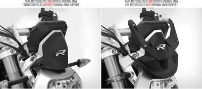 Image de PUIG Ecran touring Naked foncé fumé ABE approuvé pour Bmw r 1250