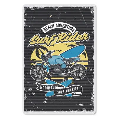 Produktbild von MuchoWow® Mauspad Mousepad Jahrgang - Motorrad - Design 18x27 cm - Mousepads - Maus Mat - Pad - Mausunterlage