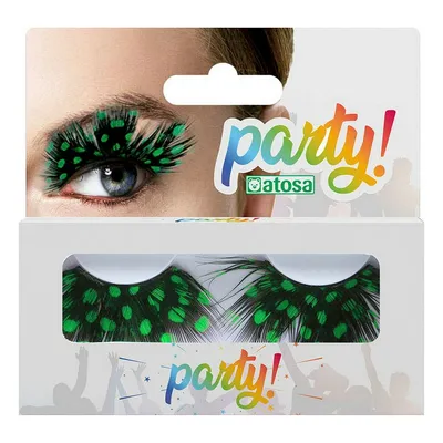 Obrázek produktu pro Falešné řasy zelené tečky