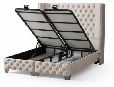 Produktbild von Modernes Bett mit komfortablem Liegegefühl und elegantem Design