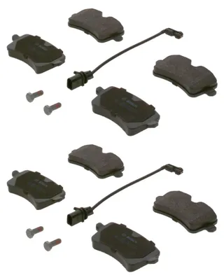 Produktbild von 2 Bremsbelagsätze Scheibenbremsen 17,3 mm BOSCH für u.a. AUDI A6