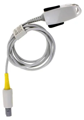 Produktbild von Pulox SpO2-Fingersensor (ESA0008) für PO-650B / PO-900 - 5-Pin-Anschluss 135 cm Grau