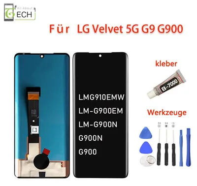 Produktbild von Für LG Velvet 5G G9 G900 LCD (OLED) Display Touchscreen Bildschirm mit Werkzeuge