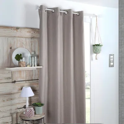 Obrázok produktu pre STOF | Záclony - COPENHAGUE - 140x260 cm - Svetlo béžová - polopriehľadná - štýlová atmosféra