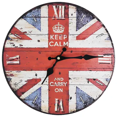 Produktbild von vidaXL Vintage Wanduhr UK 30 cm