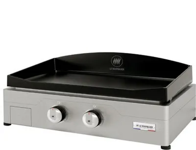 Produktbild von Elektrische plancha aus edelstahl, 2000 w, 60 x 40 cm - Le Marquier PLSE260I