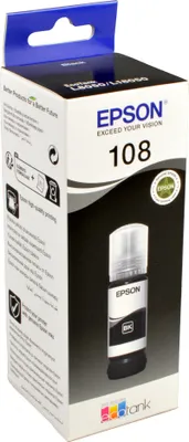 Produktbild von Epson C13T09C14A, Original, Schwarz, Epson, EcoTank L8050, Standardertrag, 70 ml