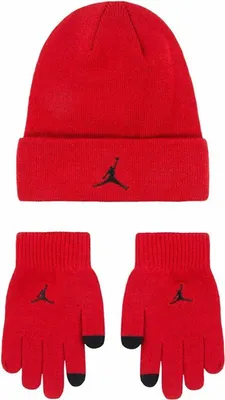 Immagine prodotto di Cappello, sciarpa e guanti Nike Jan Jordan Essentials Red