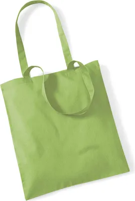 Produktbild von Westford Mill W101 | Bag for Life - Long Handles Einkaufstasche - 38 x 42 cm - Farbe: Kiwi - Größe: One Size