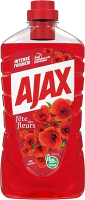 Produktbild von Ajax Allzweckreiniger Fete de Fleur Rote Blumen 1 Liter - 1 Stück