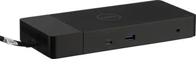 Produktbild von Dell WD19 - Kabelgebunden - USB 3.2 Gen 1 (3.1 Gen 1) Type-C - 2.0b - USB Typ-C - 10,100,1000 Mbit/s - Schwarz