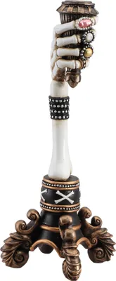 Produktbild von Skeletthand Kerzenhalter