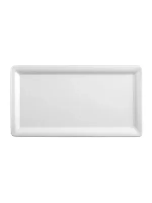 Produktbild von Seltmann Weiden Buffet-Gourmet Platte 32,5 x 18 cm weiß Platte Porzellan Servierplatte