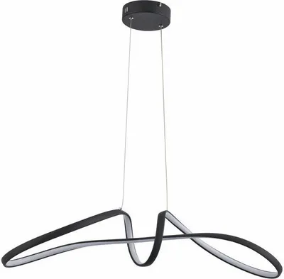 Zdjęcie produktu dla Lampa wisząca LED Weva czarna 40W Odcienie bieli 3200lm metal wym:20x80x20cm IP20 Reality