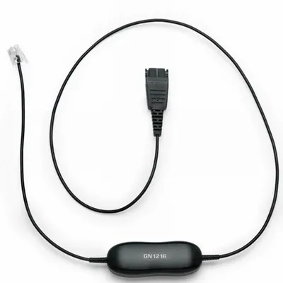 Image de Jabra GN1216 - Câble pour casque - Connexion rapide mâle à RJ-9 mâle