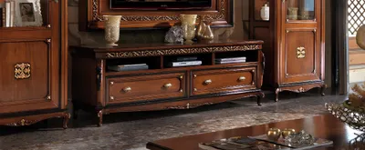 Produktbild von Design Kommode Schrank Sideboard Klassisch Stil Wohnzimmer Kommoden Lowboard rtv