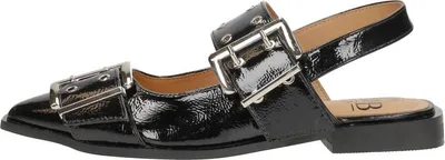 Image de SUB55 Slingbacks Slingbacks - zwartlak - Maat 36