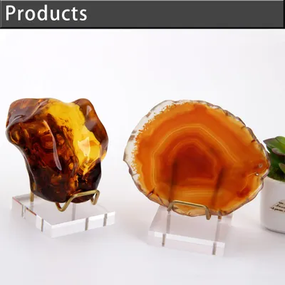 Obrázok produktu pre Akrylový kryštálový stojan, mini stolové stojany Easel