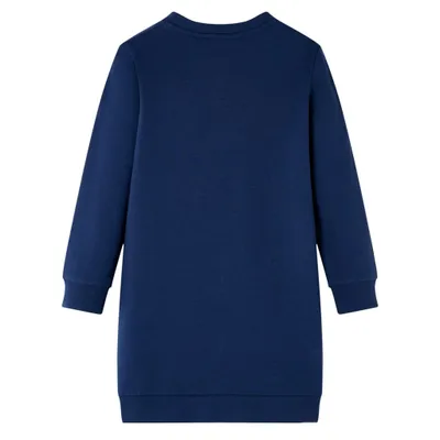 Produktbild von vidaXL Kinder-Pulloverkleid Marineblau 92
