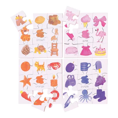 Immagine prodotto di Bigjigs Toys Puzzle didattico in legno Colori 4in1