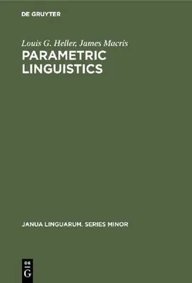 Produktbild von Parametric linguistics