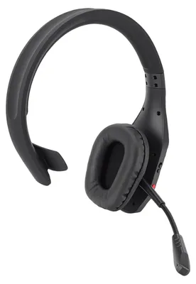 Produktbild von Drahtloses Bluetooth-Headset mit einem Ohr und AI-Dual-Geräuschunterdrückungsmikrofon für Arbeit, Callcenter, Lkw-Fahrer, Videokonferenzen, schwarz