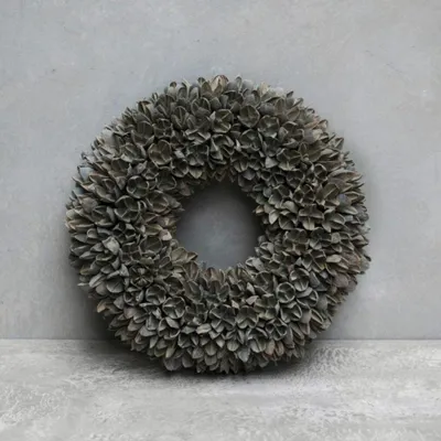 Produktbild von Kranz Bakuli - grey wash: D 20cm