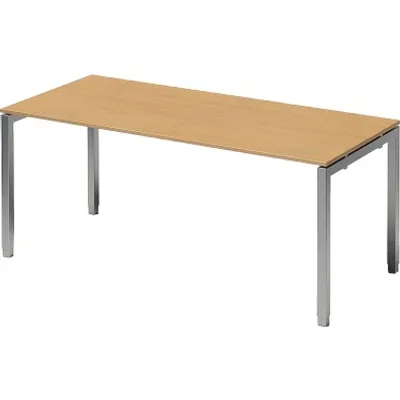 Produktbild von BISLEY Schreibtisch Cito Maße: 180 x 65-85 x 80 cm (B x H x T) 3-Schicht-Spanplatte, melaminharz Farbe der Tischplatte: buche