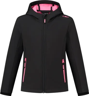 Produktbild von Cmp Kid G Jacket Fix Hood Antracite-Pink Fluo Antracite-Pink Fluo 176