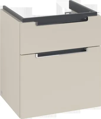 Image de Villeroy & Boch Subway 2.0 meuble sous lavabo, 2 tiroirs, lavabo au centre, 537x590x423mm, A90810VN