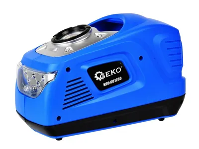 Obrázek produktu pro GEKO Mini kompresor 100W, 12V, 230V, LED světlo G01260