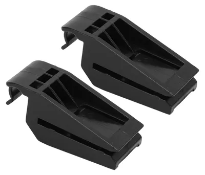 Image de 2 pièces : Clip de fixation pour tige de support de capot, modèle 91503?TA0?A01. Support de tige de maintien de capot pour Honda Accord 4 cylindres, modèles de 2008 à 2012