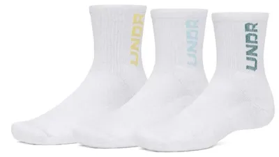 Zdjęcie produktu dla Under Armour Ua 3-Maker 3Pk Mid-Crew - biały, Größe:L