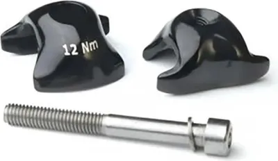 Produktbild von Ritchey WCS Carbon 1-bolt Ersatzklemme, 7x9.6mm Streben, Carbon Stütze