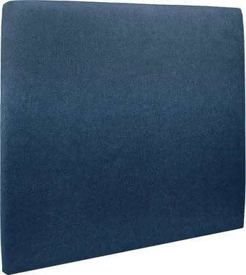 Produktbild von Kopfteil gepolstertes – ozeanblauer Stoff - 135 cm