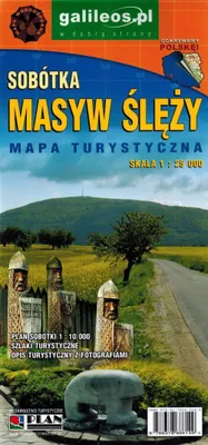Produktbild von Ślęża-Massiv, Sobótka 1:25.000. Laminierte Touristenkarte. Galileos