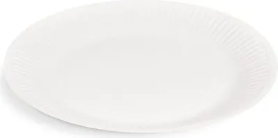 Produktbild von 100x BIONATURE Pappteller rund Ø18cm weiß