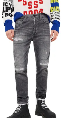 Produktbild von Diesel Eetar 0890F Herren Jeans Hose Karottenjeans