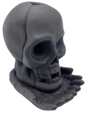 Imagen del producto de Quemador de Incienso Backflow - Calavera Llorona (con luz)