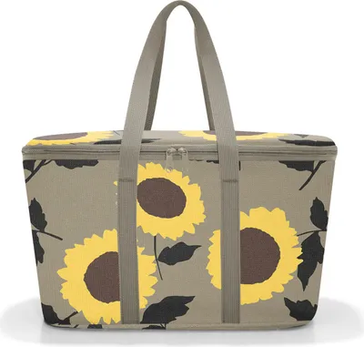 Produktbild von reisenthel coolerbag, Kühltasche, Isolierte Tasche, Thermotasche, Sunflowers, 20 L, UH5052