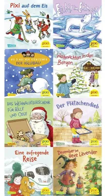 Produktbild von Pixi|Carlsen Bilderbuch Pixi-Weihnachts-Box 40,
