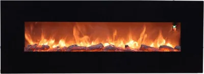 Produktbild von Moderner elektrischer Wandkamin mit realistischem Flammeneffekt 1500W Aprica