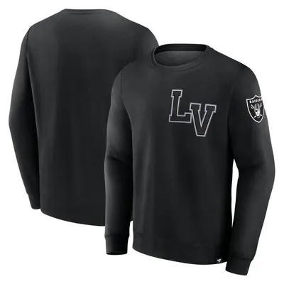 Produktbild von Las Vegas Raiders Varsity Letter Fleece Crew