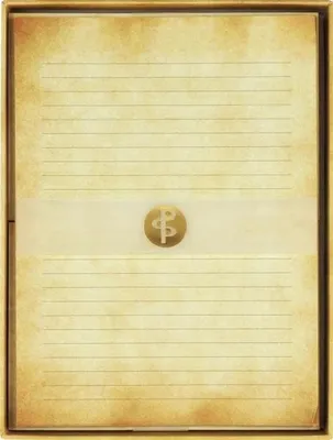 Immagine prodotto di Carta da lettere bifacciale vintage